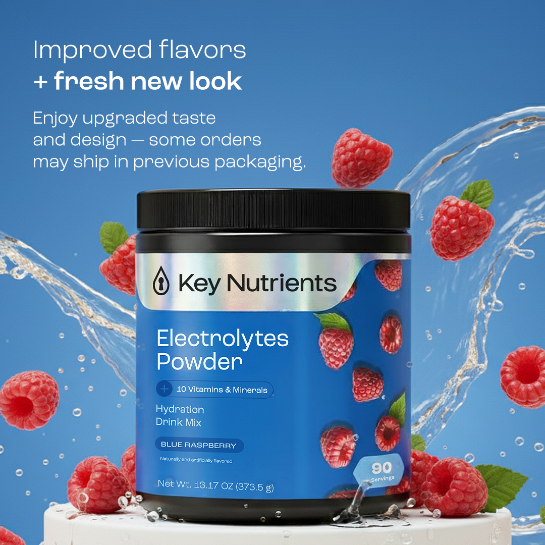 Electrolyte Recovery Plus Powder (Sugar-Free) Key Nutrients