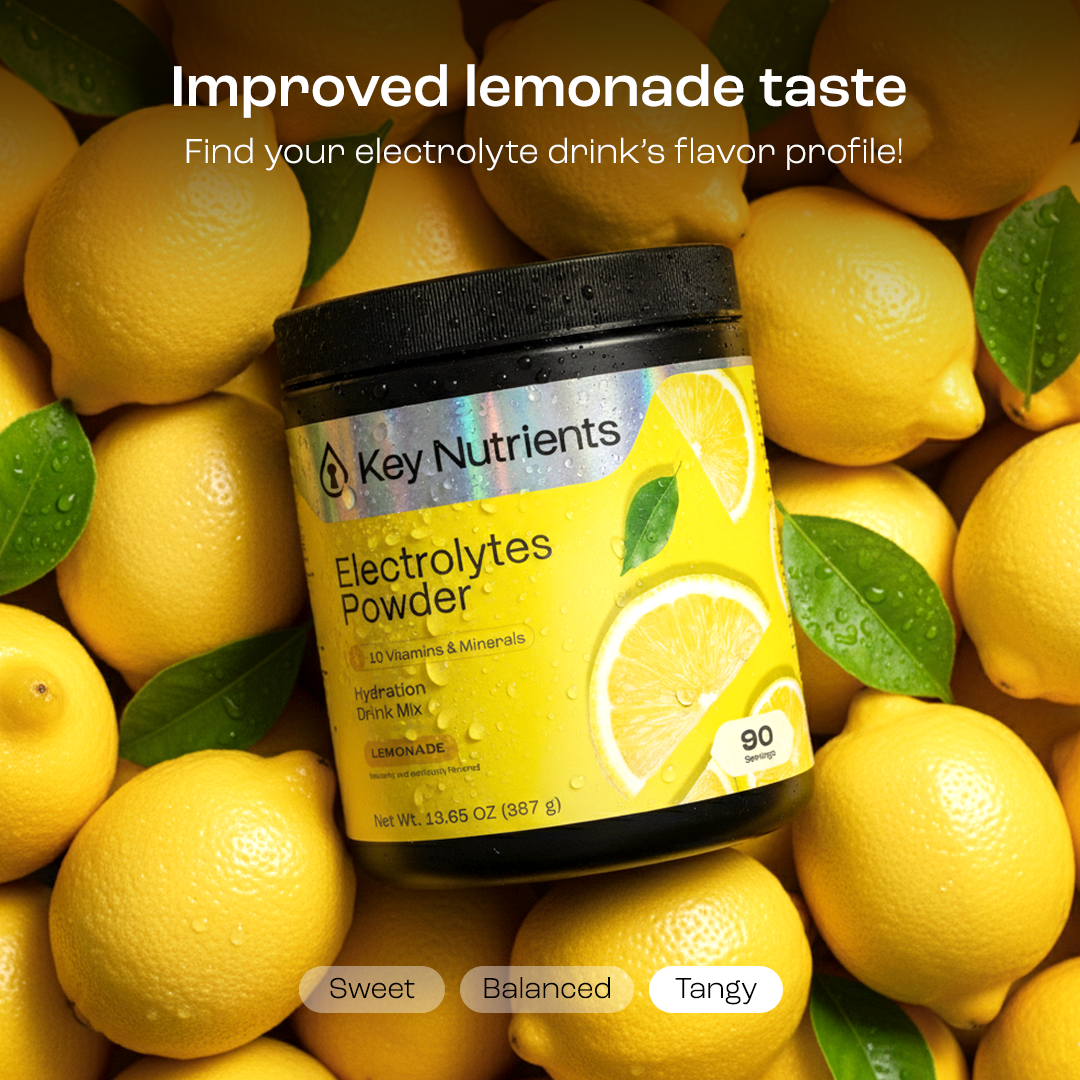 Electrolyte Recovery Plus Powder (Sugar-Free) Key Nutrients