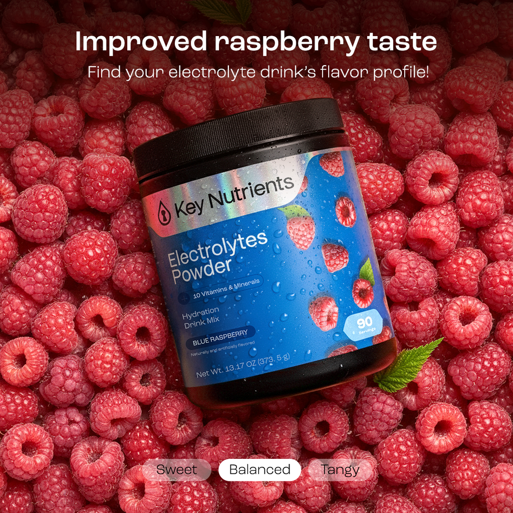 Electrolyte Recovery Plus Powder (Sugar-Free) Key Nutrients