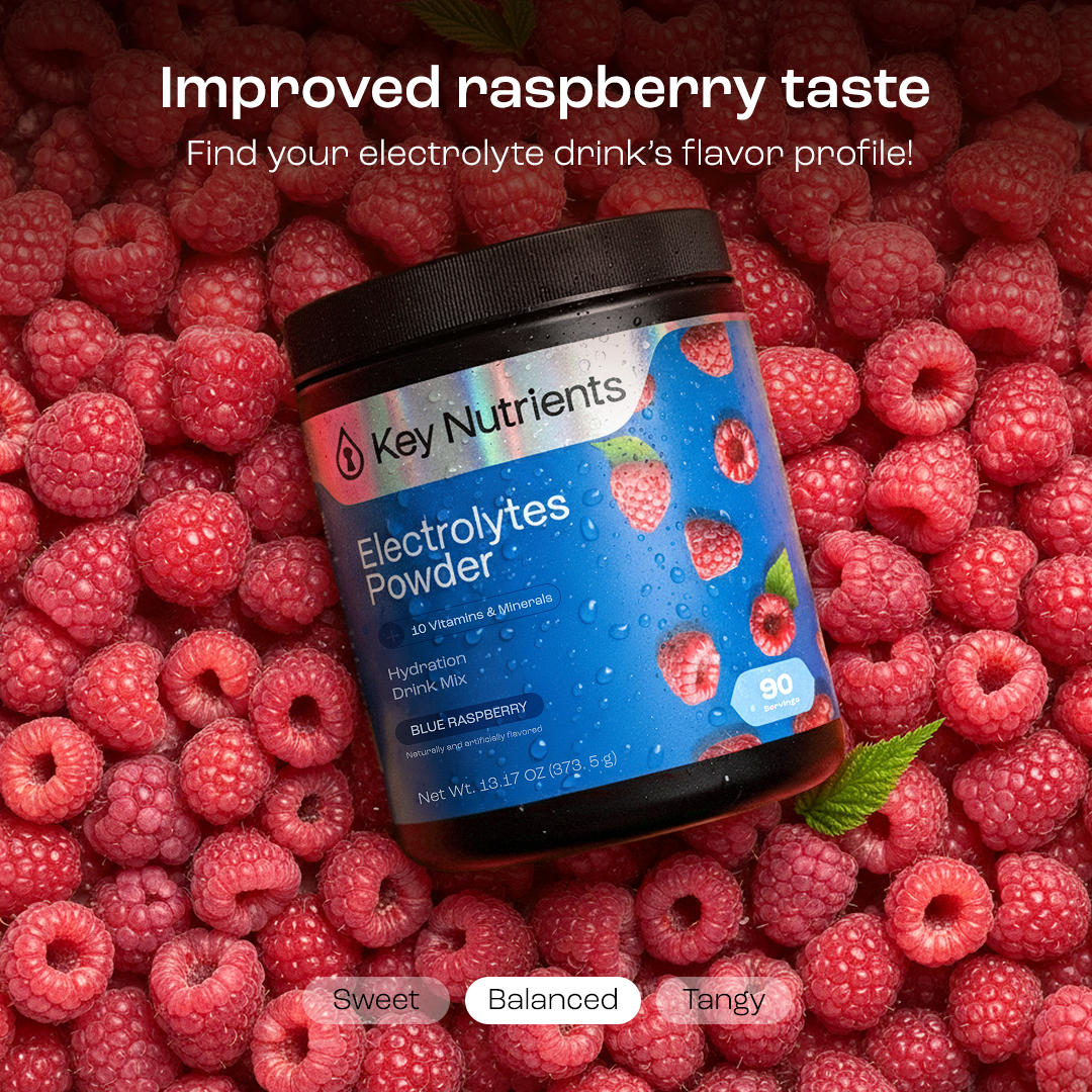 Electrolyte Recovery Plus Powder (Sugar-Free) Key Nutrients