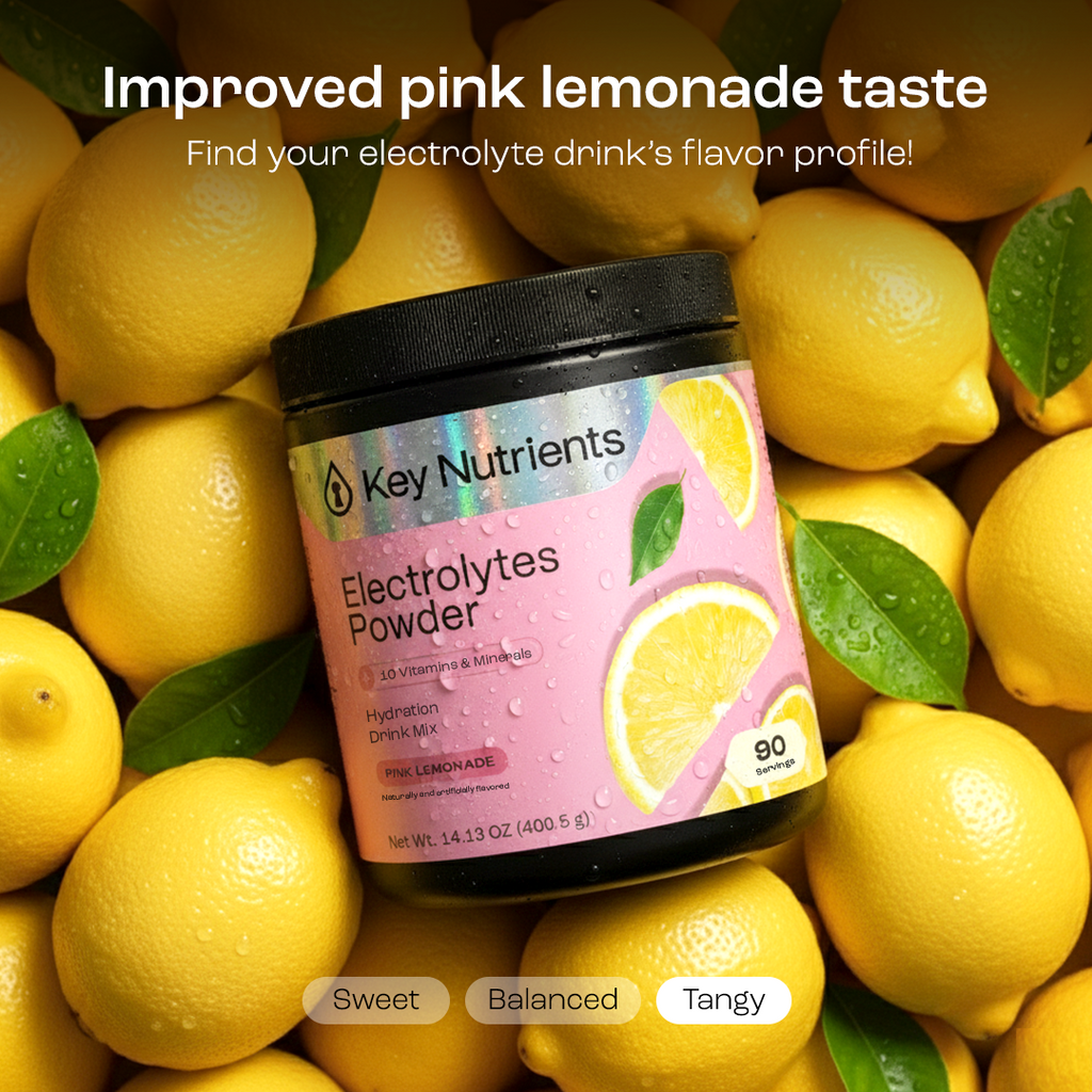Electrolyte Recovery Plus Powder (Sugar-Free) Key Nutrients
