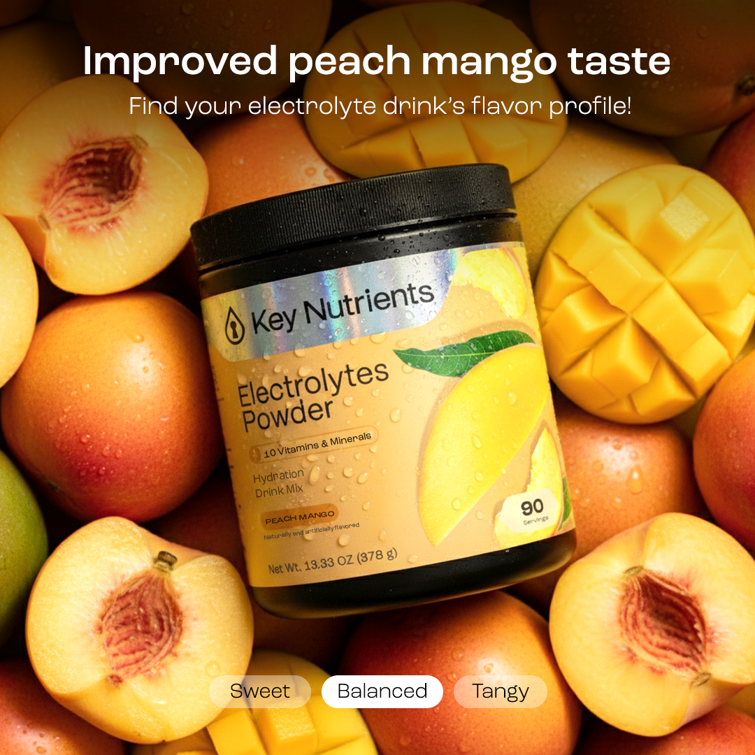 Electrolyte Recovery Plus Powder (Sugar-Free) Key Nutrients
