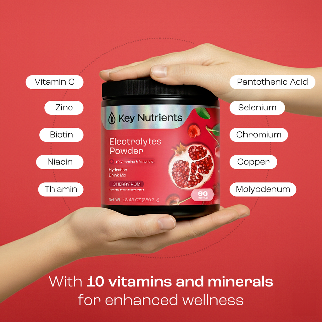 Electrolyte Recovery Plus Powder (Sugar-Free) Key Nutrients