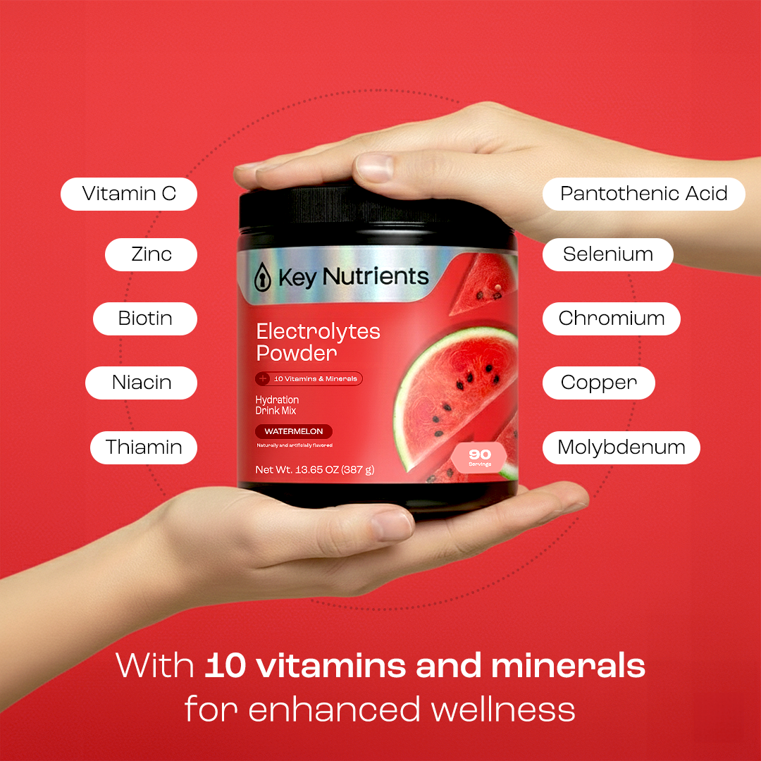 Electrolyte Recovery Plus Powder (Sugar-Free) Key Nutrients