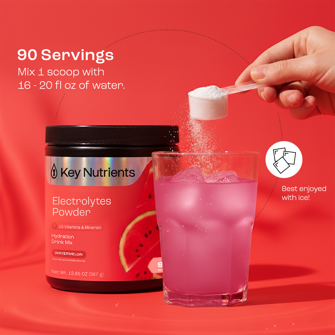Electrolyte Recovery Plus Powder (Sugar-Free) Key Nutrients