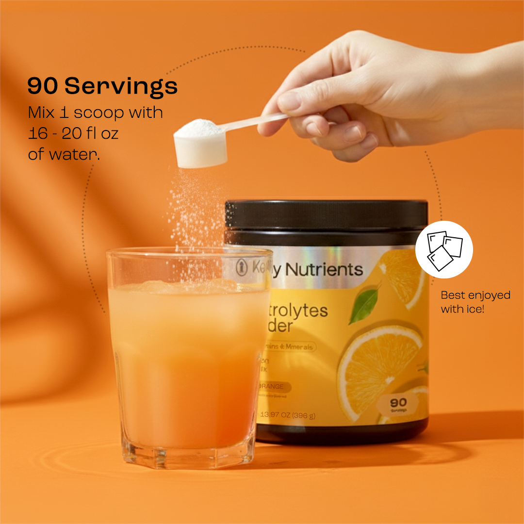 Electrolyte Recovery Plus Powder (Sugar-Free) Key Nutrients