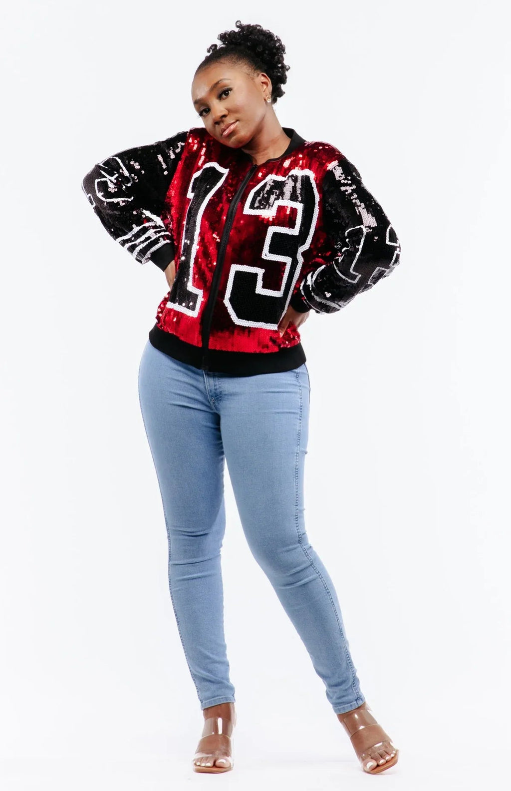 Delta Sigma Theta DST 1913 Sorority Sequin Jacket T-Shirt Crazed