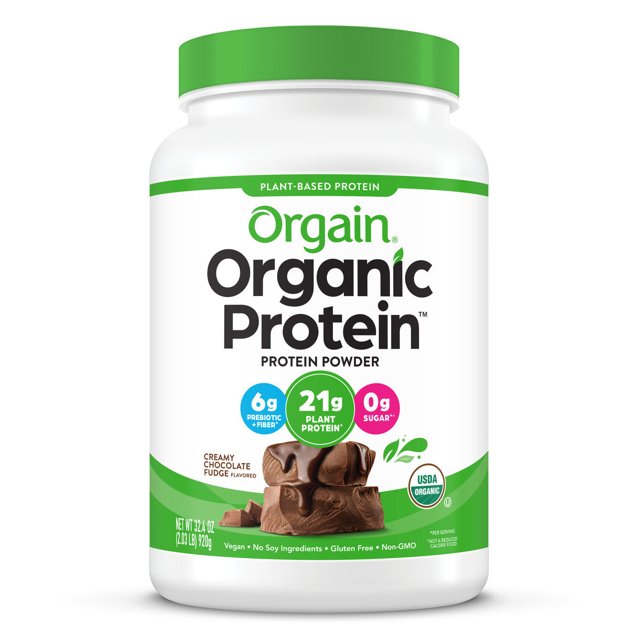 White Smoke Orgain Creamy Chocolate Fudge (2.05 LB)