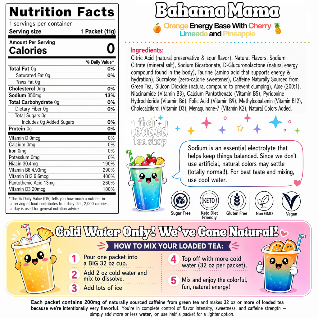 Bahama Mama Loaded Tea Mix