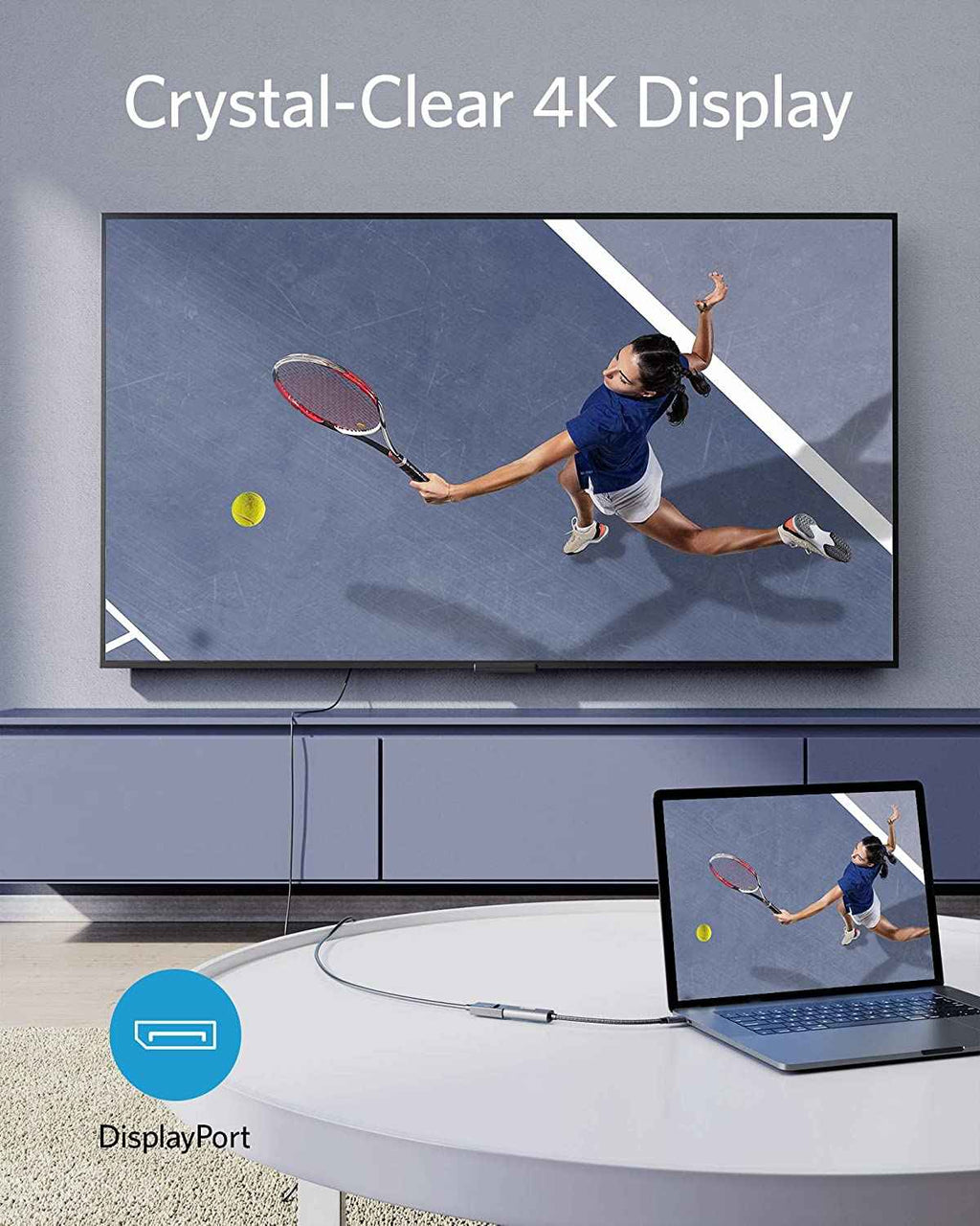 Anker <b>PowerExpand</b> USB-C to DisplayPort Adapter