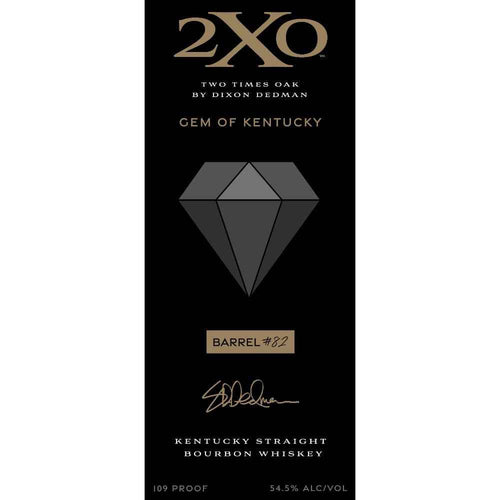 Black 2XO Gem of Kentucky Kentucky Straight Bourbon
