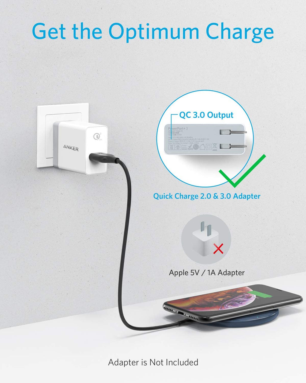 Anker <b>313</b> Wireless Charger (Pad) Anker