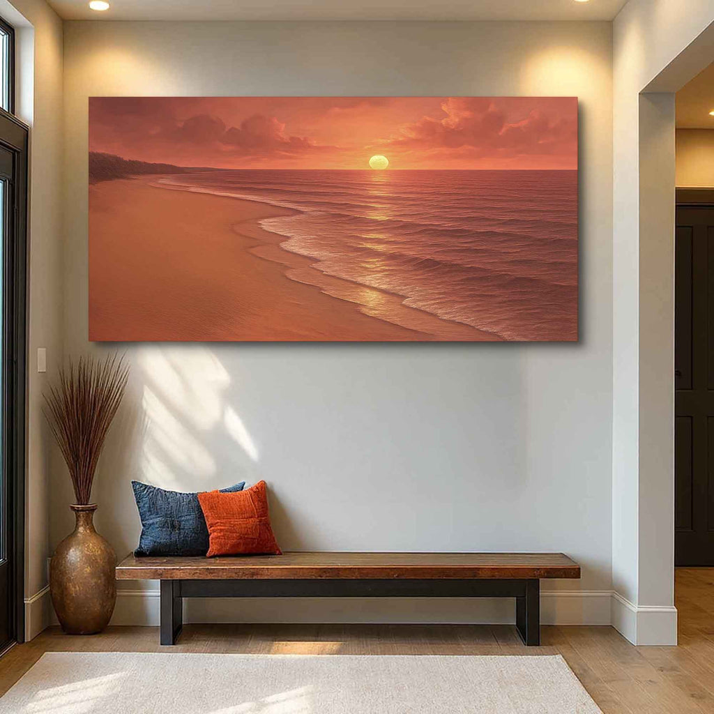 Beach Shoreline Coastal Wall Art VII