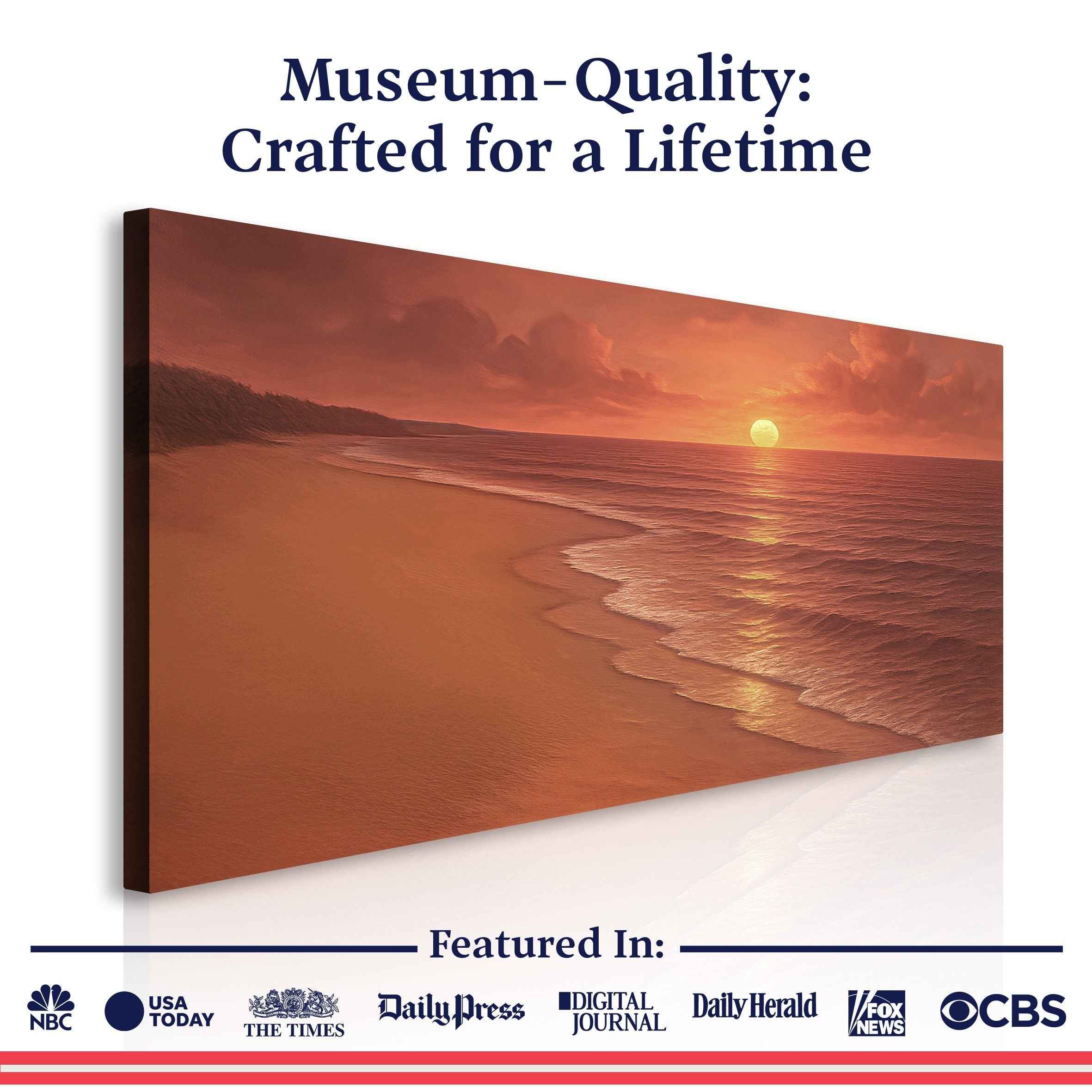 Beach Shoreline Coastal Wall Art VII