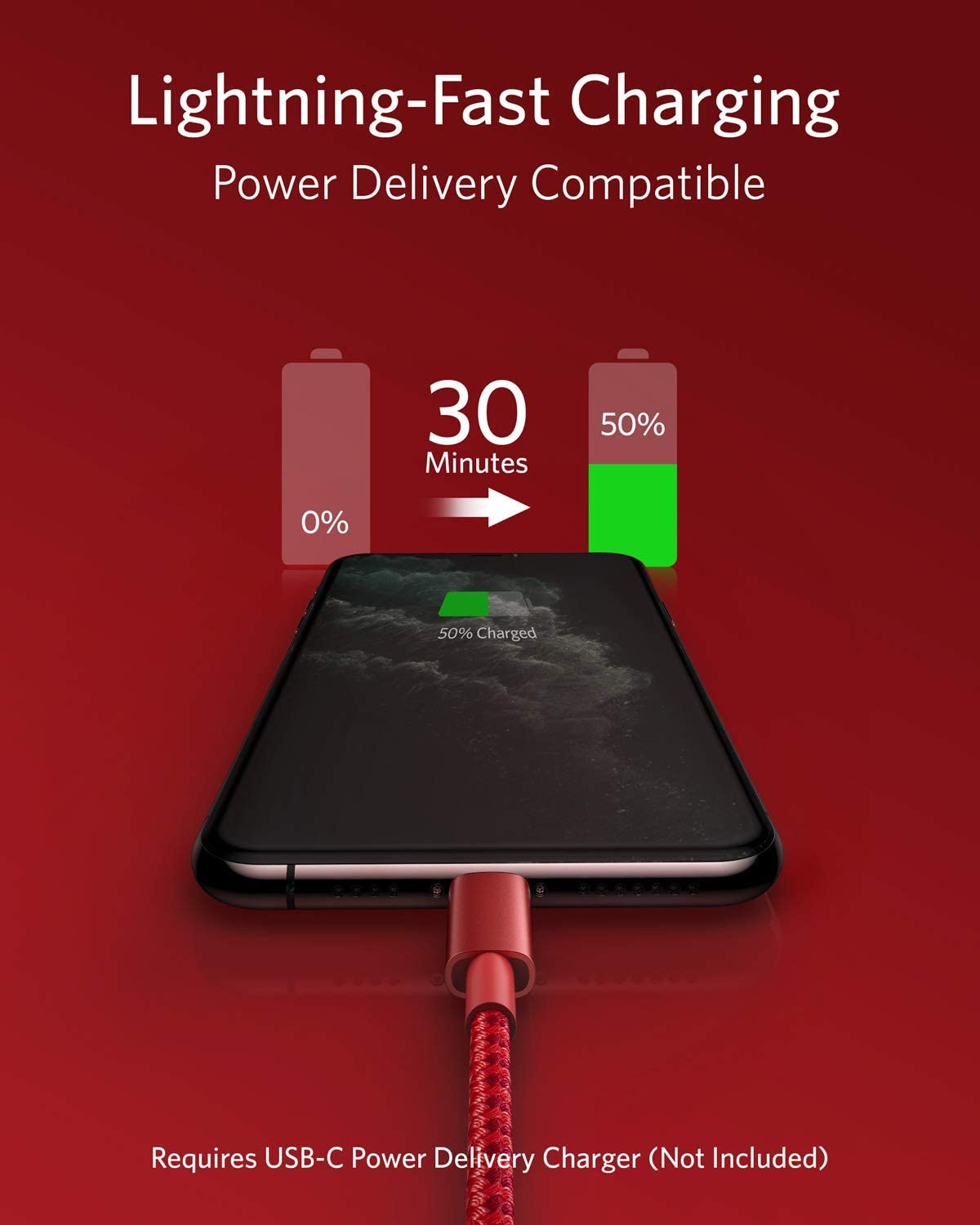 Anker <b>331</b> USB-C to Lightning Cable Anker