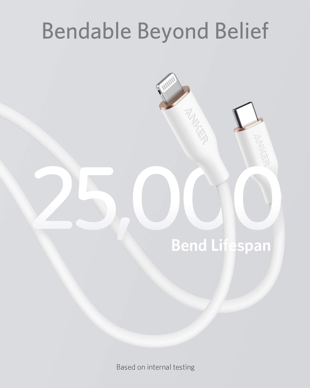 Anker <b>641</b> USB-C to Lightning Cable (Flow, Silicone) Anker