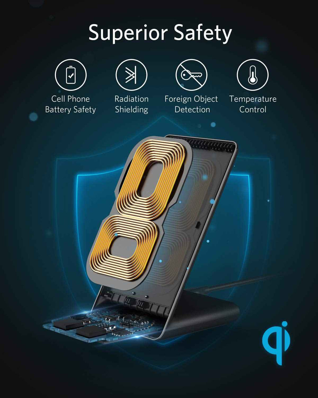 Anker <b>313</b> Wireless Charger (Stand)