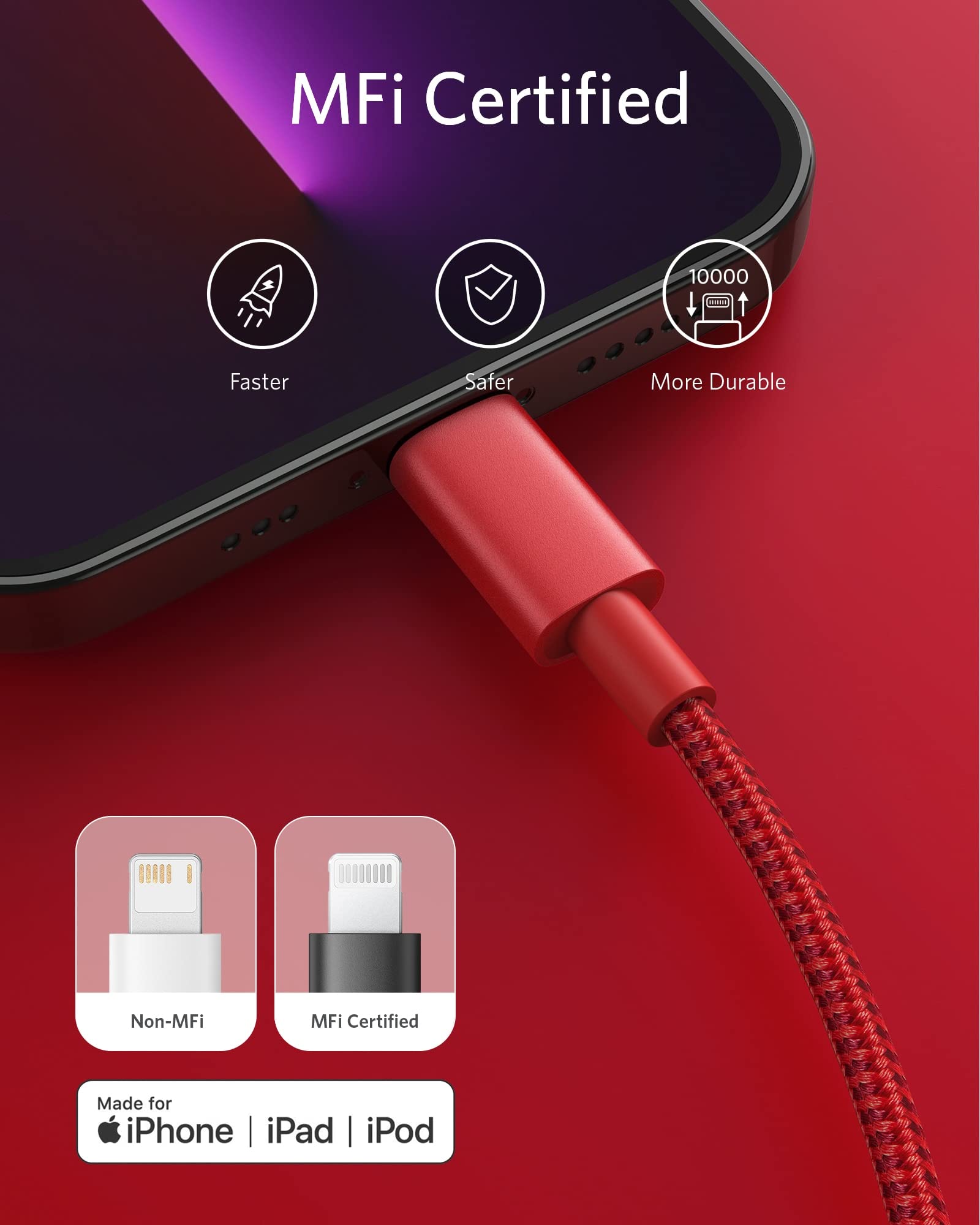 Anker <b>331</b> USB-C to Lightning Cable Anker