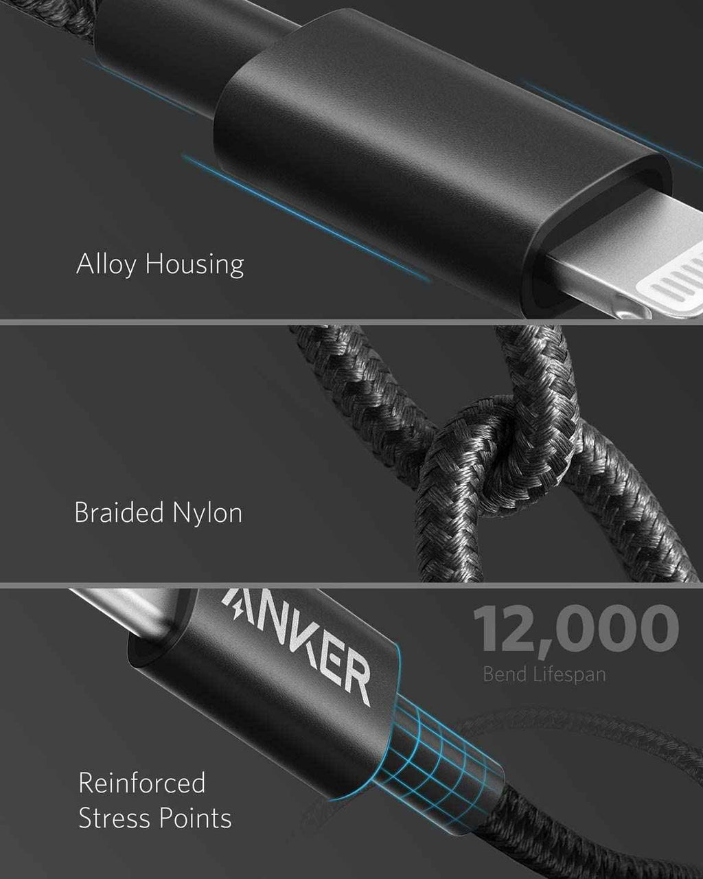 Anker <b>331</b> USB-C to Lightning Cable