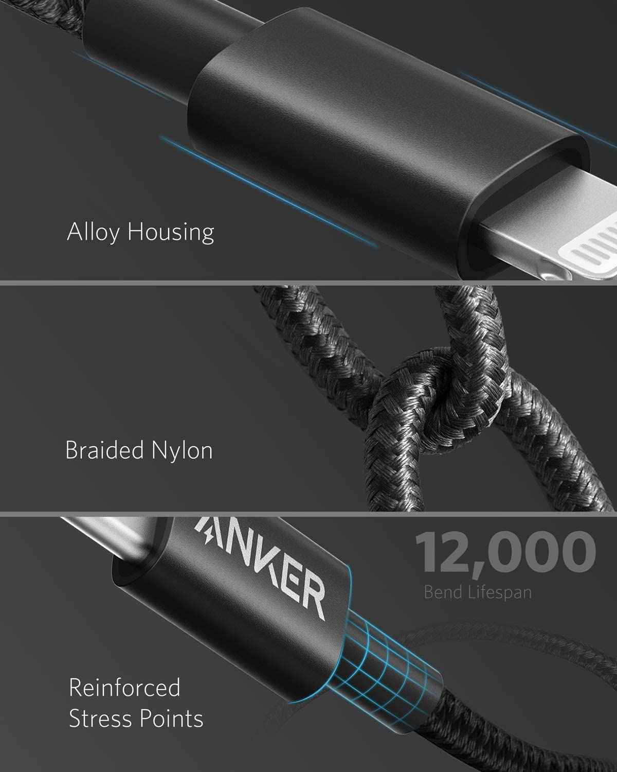 Anker <b>331</b> USB-C to Lightning Cable