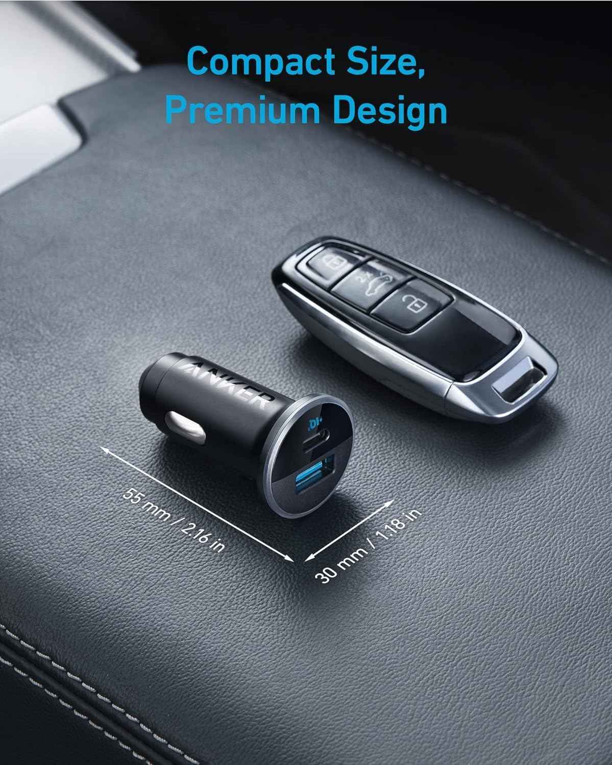 Anker <b>323</b> Car Charger (52.5 W)