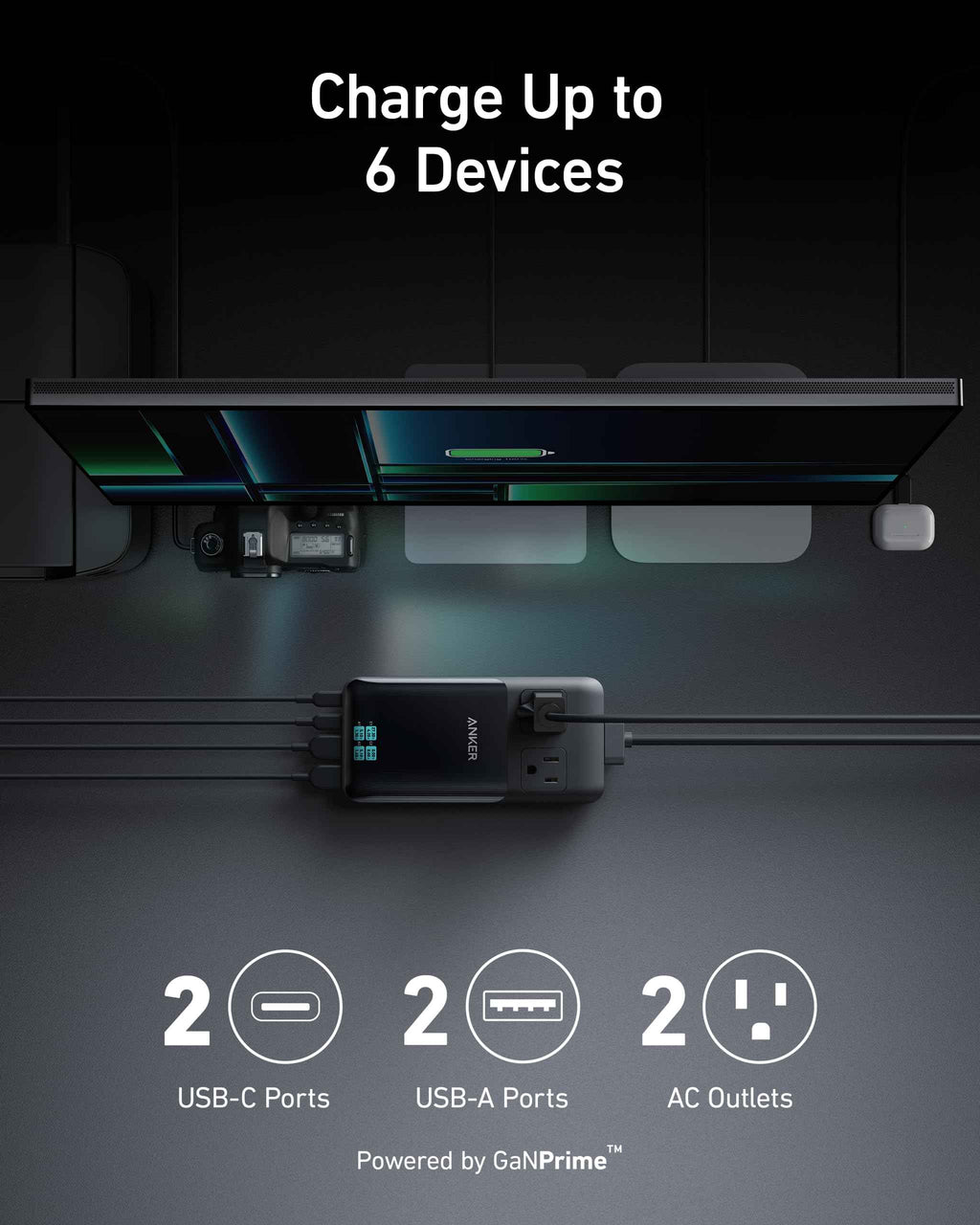 Anker Prime 6-in-1 Charging Station (140W)
