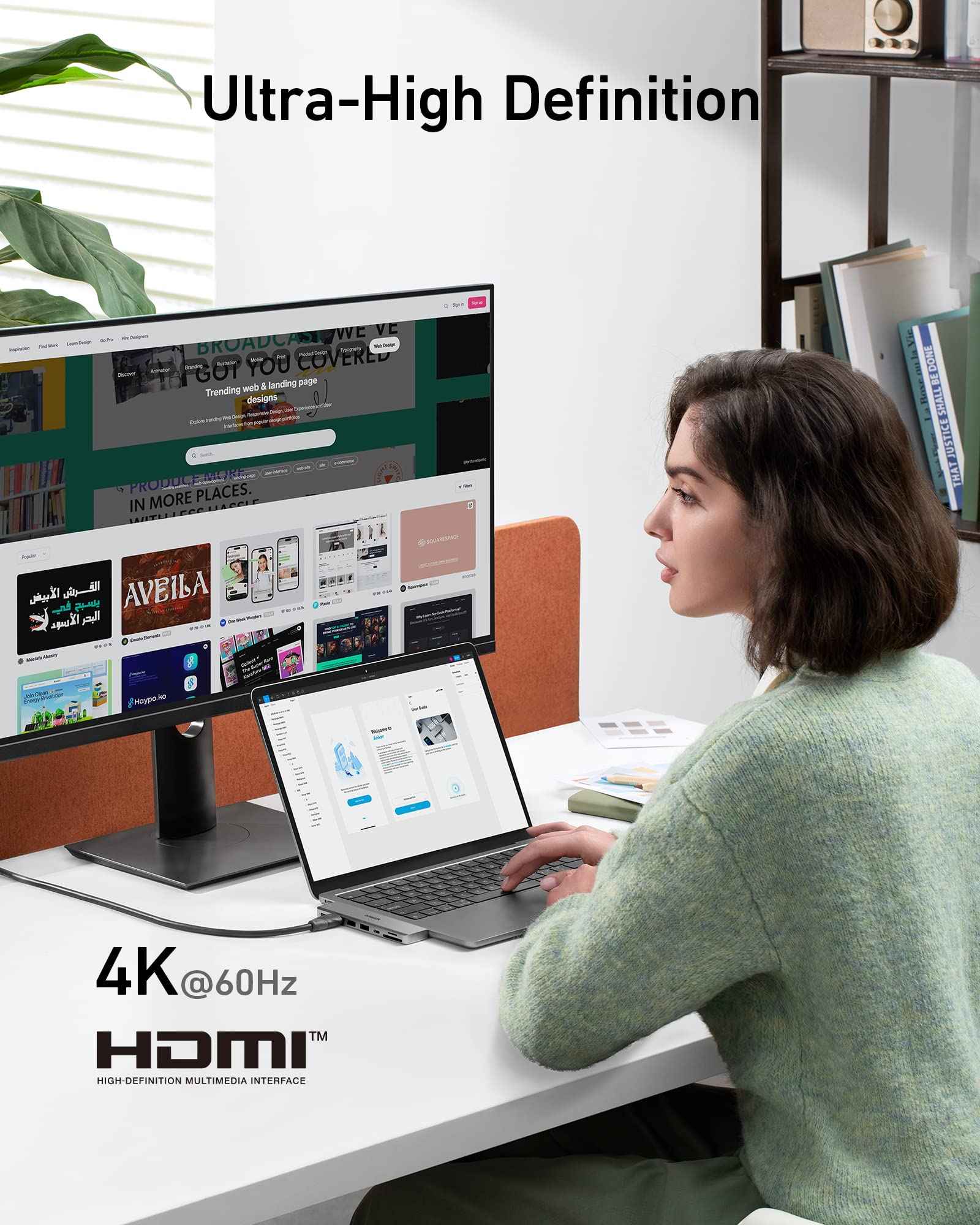 Anker <b>547</b> USB-C Hub (7-in-2, for MacBook)