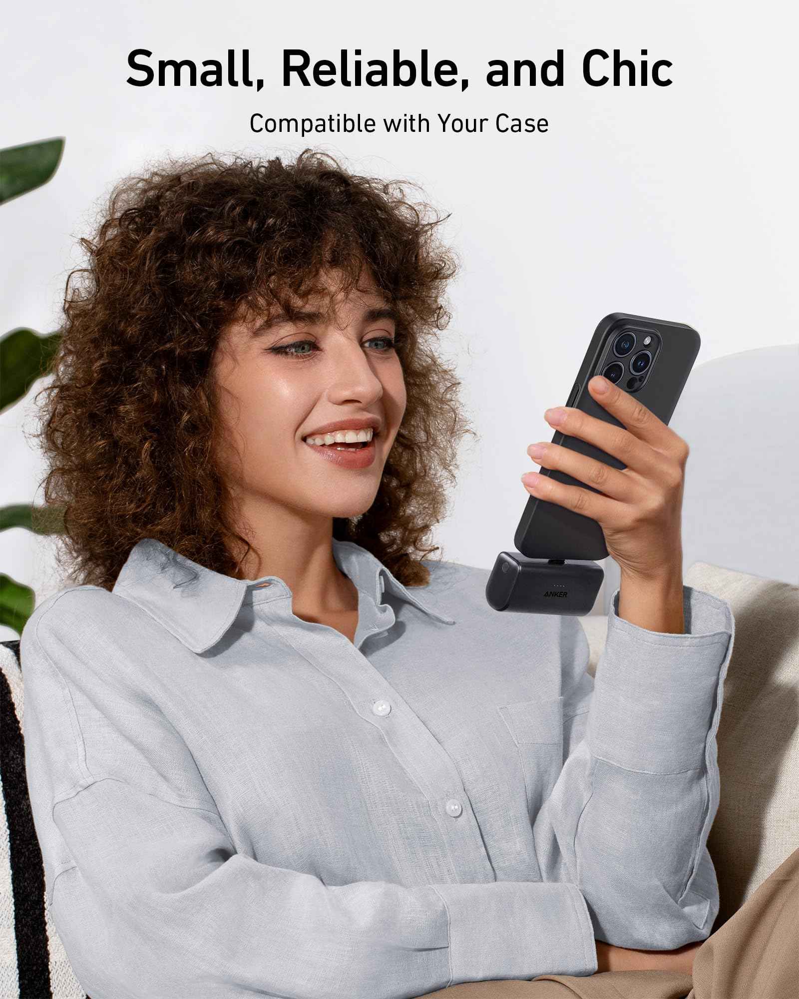 Anker Nano Power Bank (22.5W, Built-In USB-C Connector)