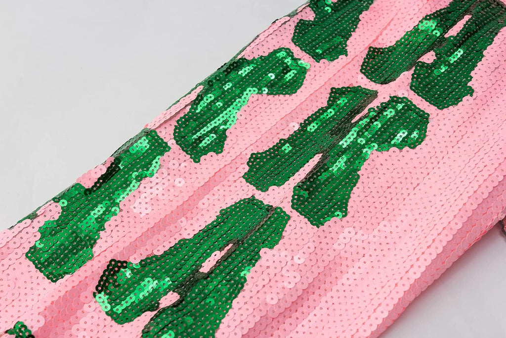 Alpha Kappa Alpha Sorority AKA Sequin Jacket T-Shirt Crazed