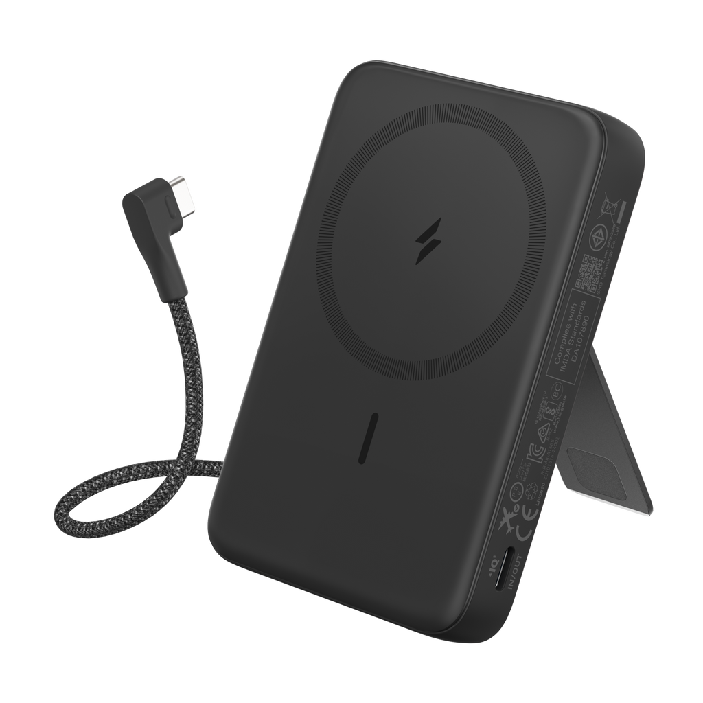 Anker Zolo Magnetic Power Bank (10K, 30W, Built-in USB-C Cable) Anker