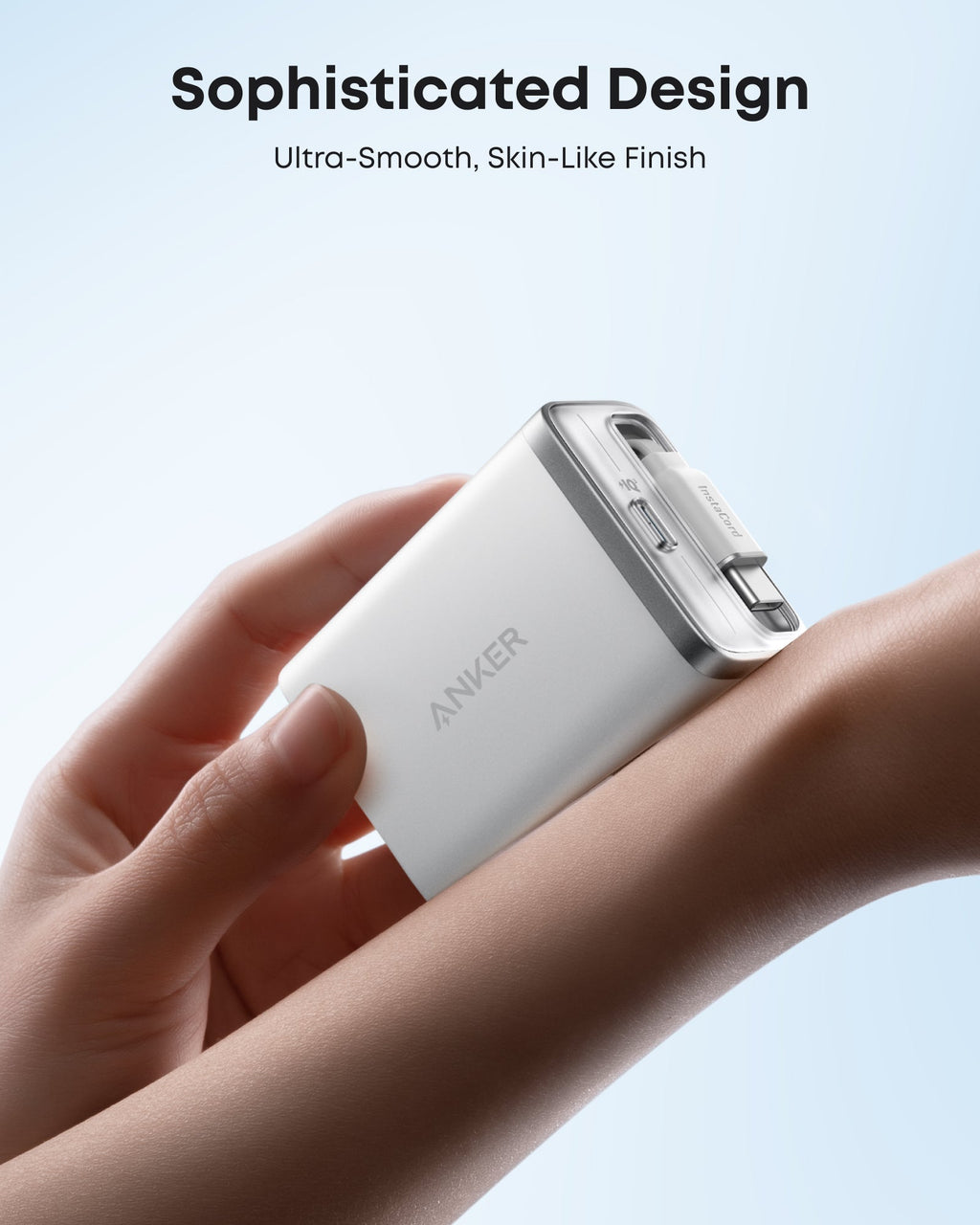 Anker Nano Charger (35W, Built-In Retractable USB-C Cable) Anker