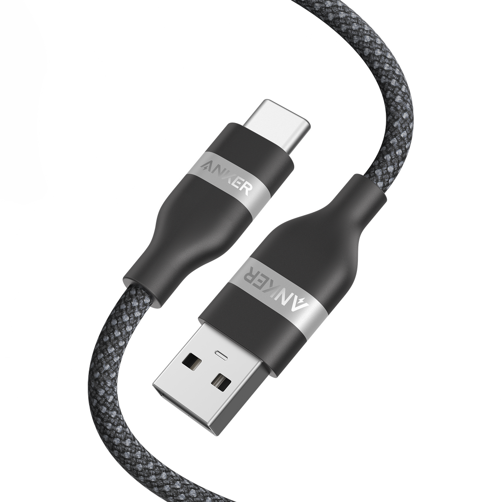 Anker USB-A to USB-C Cable (3 ft / 6 ft, Upcycled-Braided) Anker