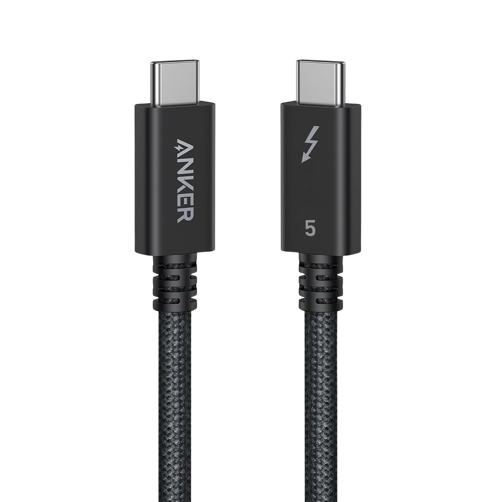 Anker Prime Thunderbolt 5 Cable (3.3 ft / 1.7 ft, 80 Gbps, 240W) Anker