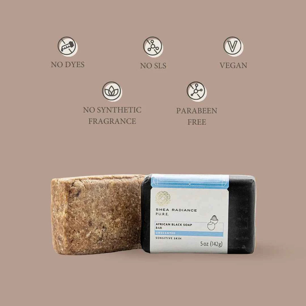 African Black Soap Bar