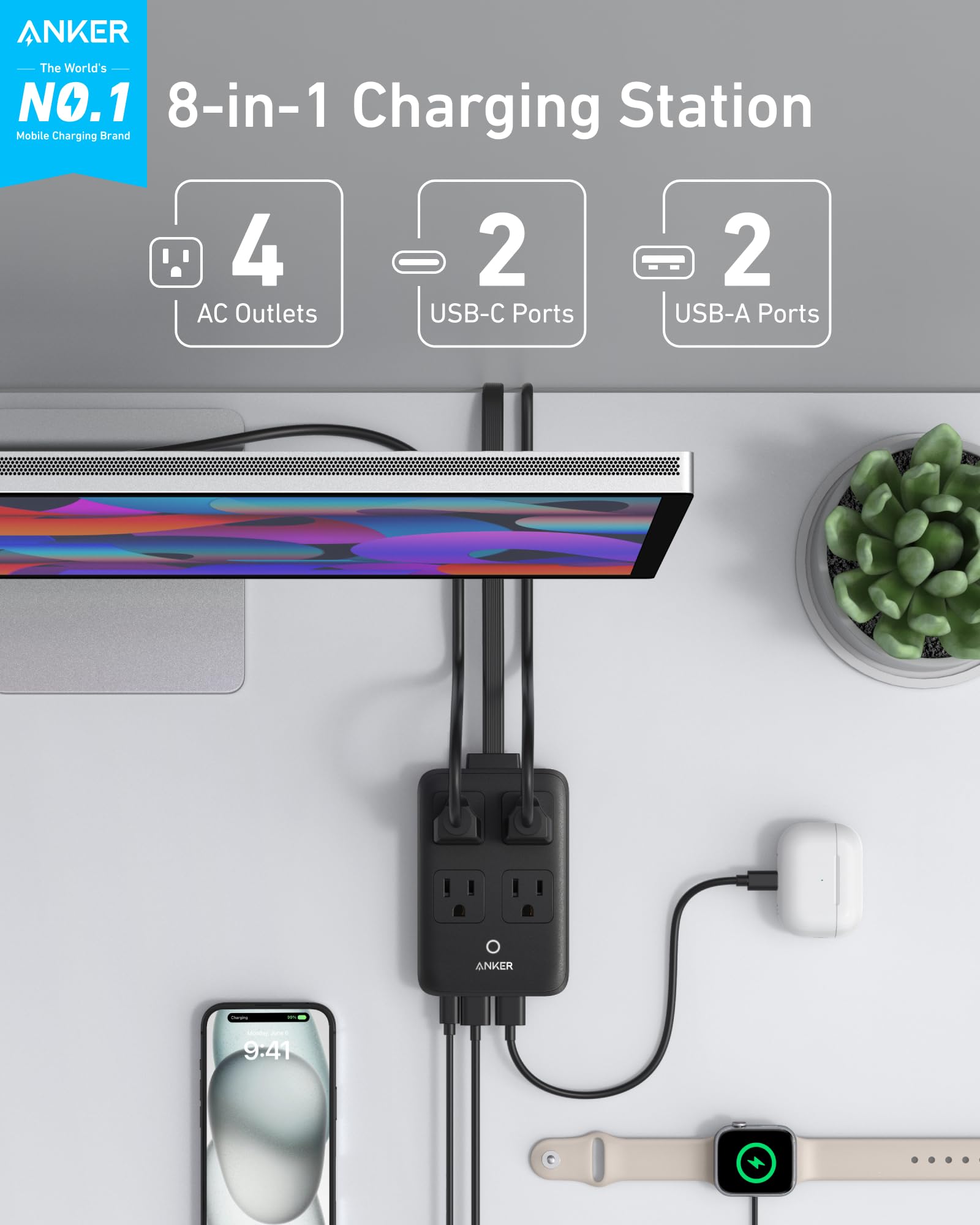 Anker Charging Station (8-in-1, 20W) Anker