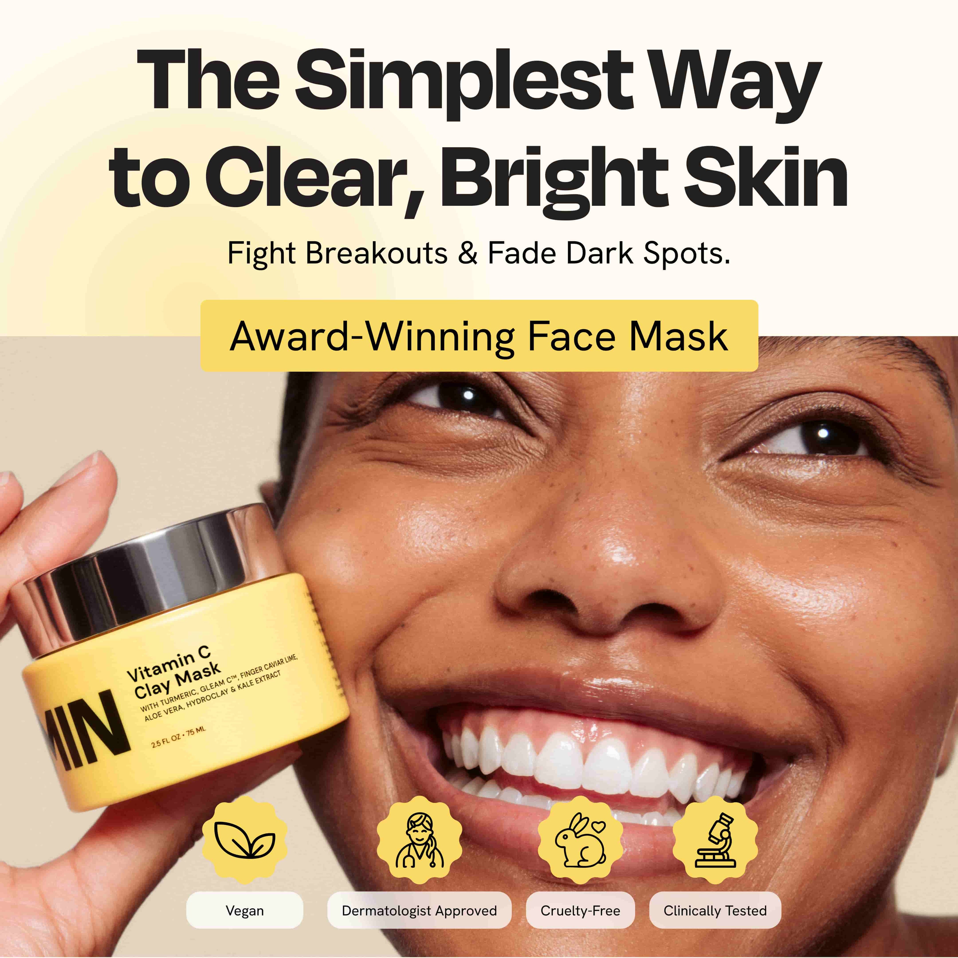 White Smoke Vitamin C Clay Mask