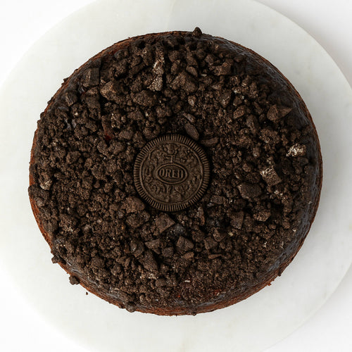 Lavender Andy Anand's 9" Cookies & Cream Cake: Luxurious, Handcrafted Delight - Perfect Bakery Dessert, Taste the Difference from Ordinary Cakes!