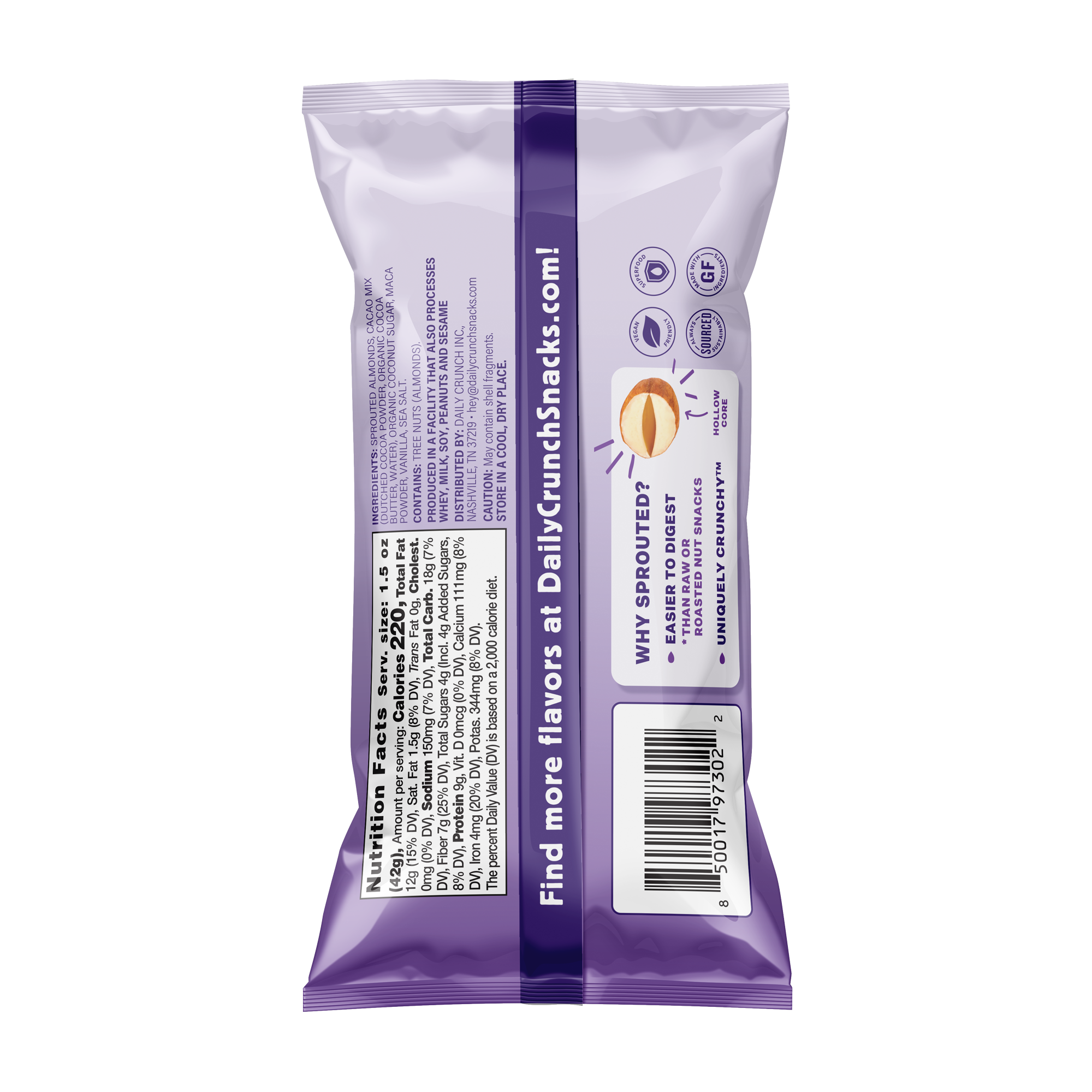 Black CACAO + SEA SALT (SNACK)