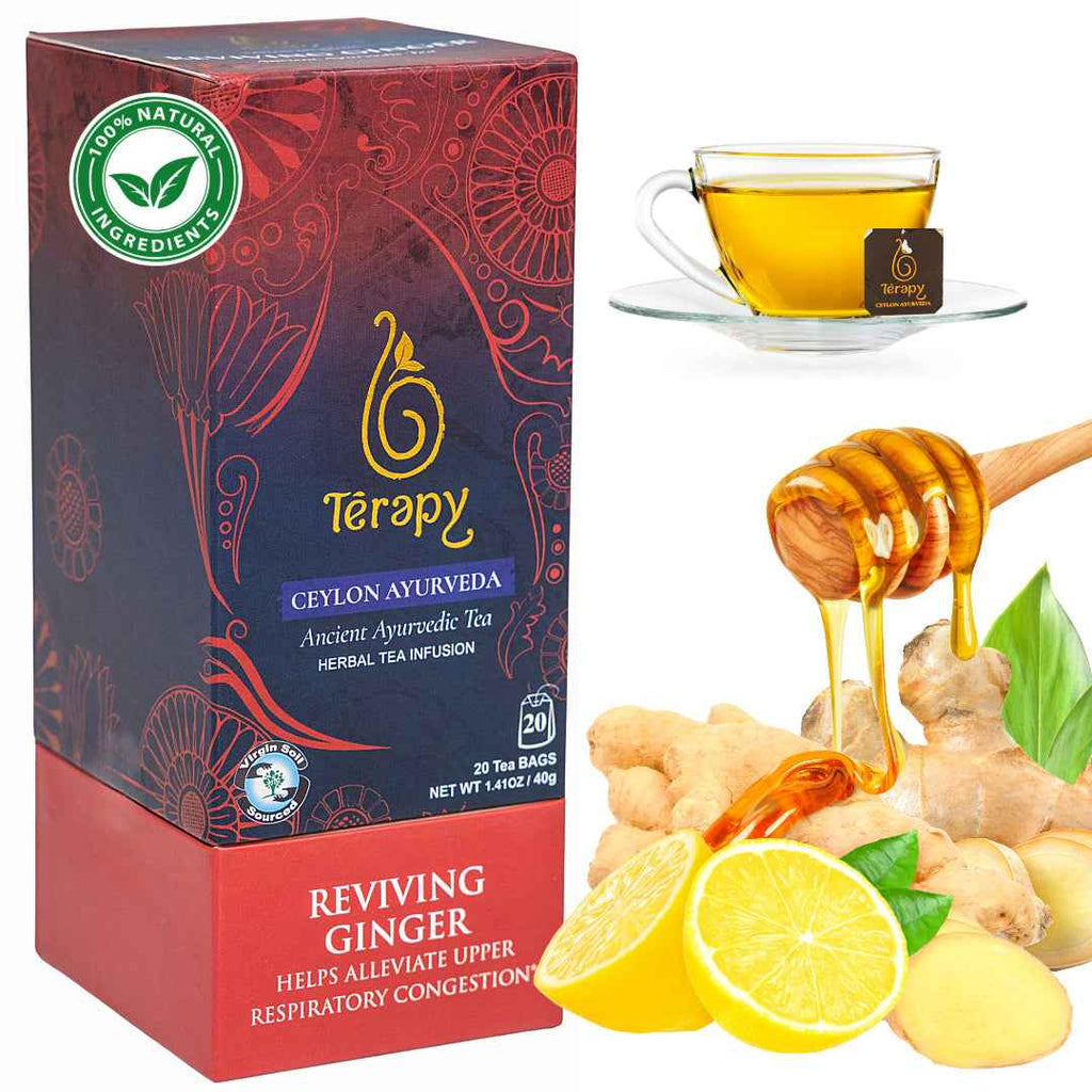 White Smoke Reviving Ginger Tea