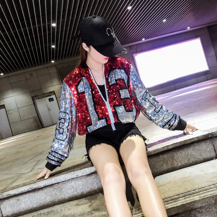 Delta Sigma Theta DST 1913 Sorority Sequin Jacket T-Shirt Crazed