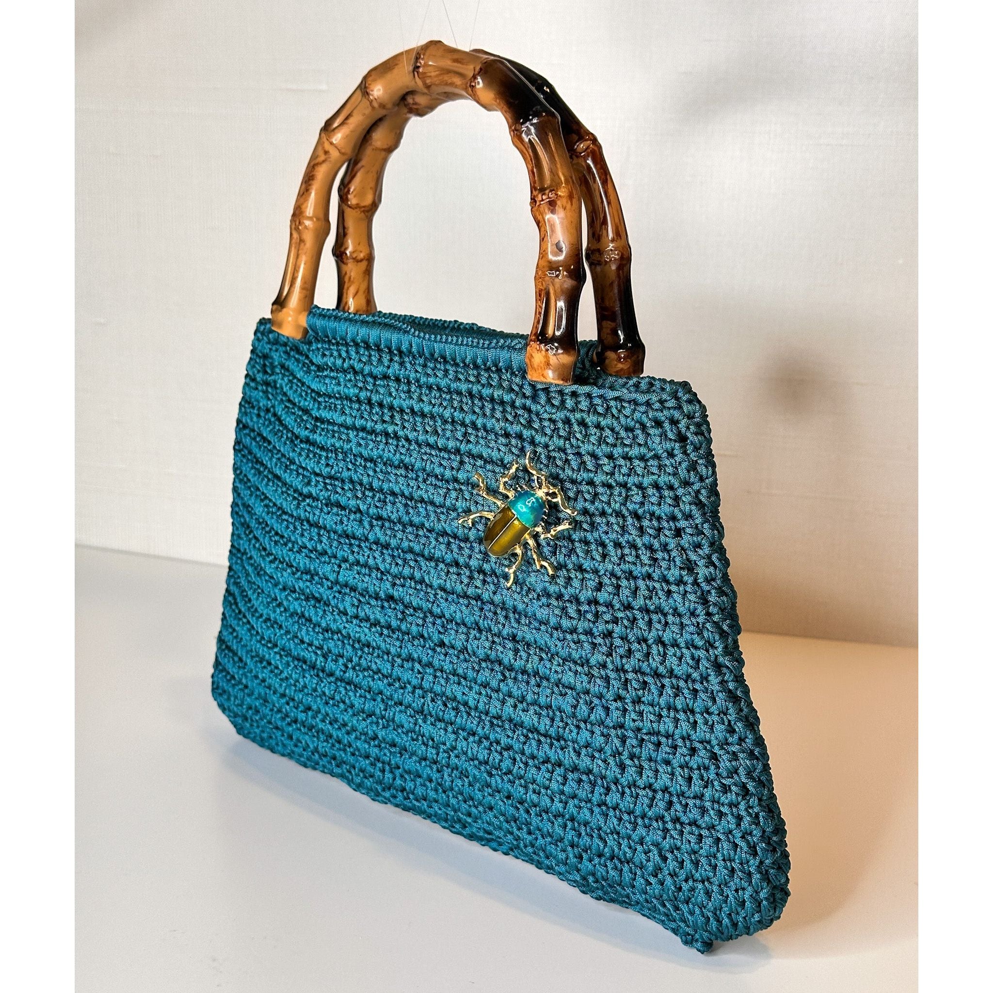 Light Gray Euphemia Handwoven Bag