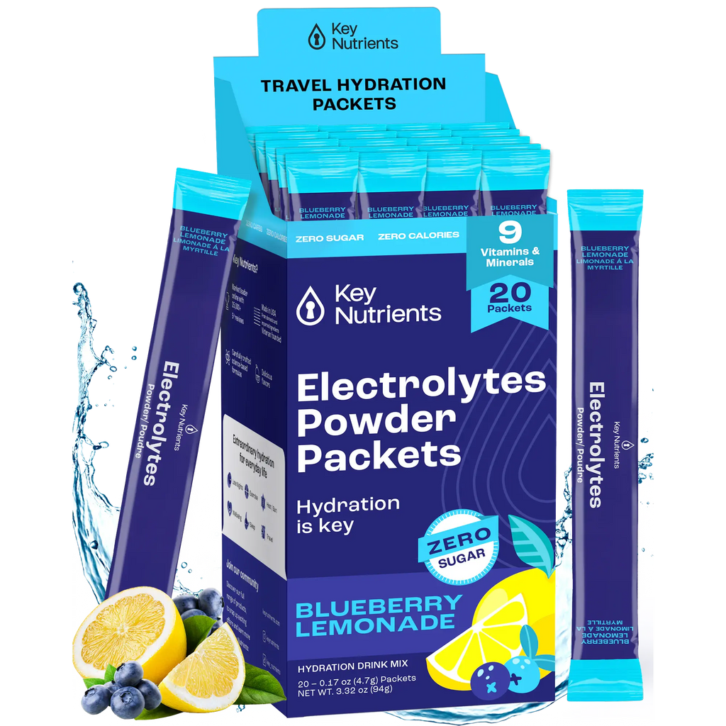 Electrolyte Recovery Plus Powder (Sugar-Free) Key Nutrients