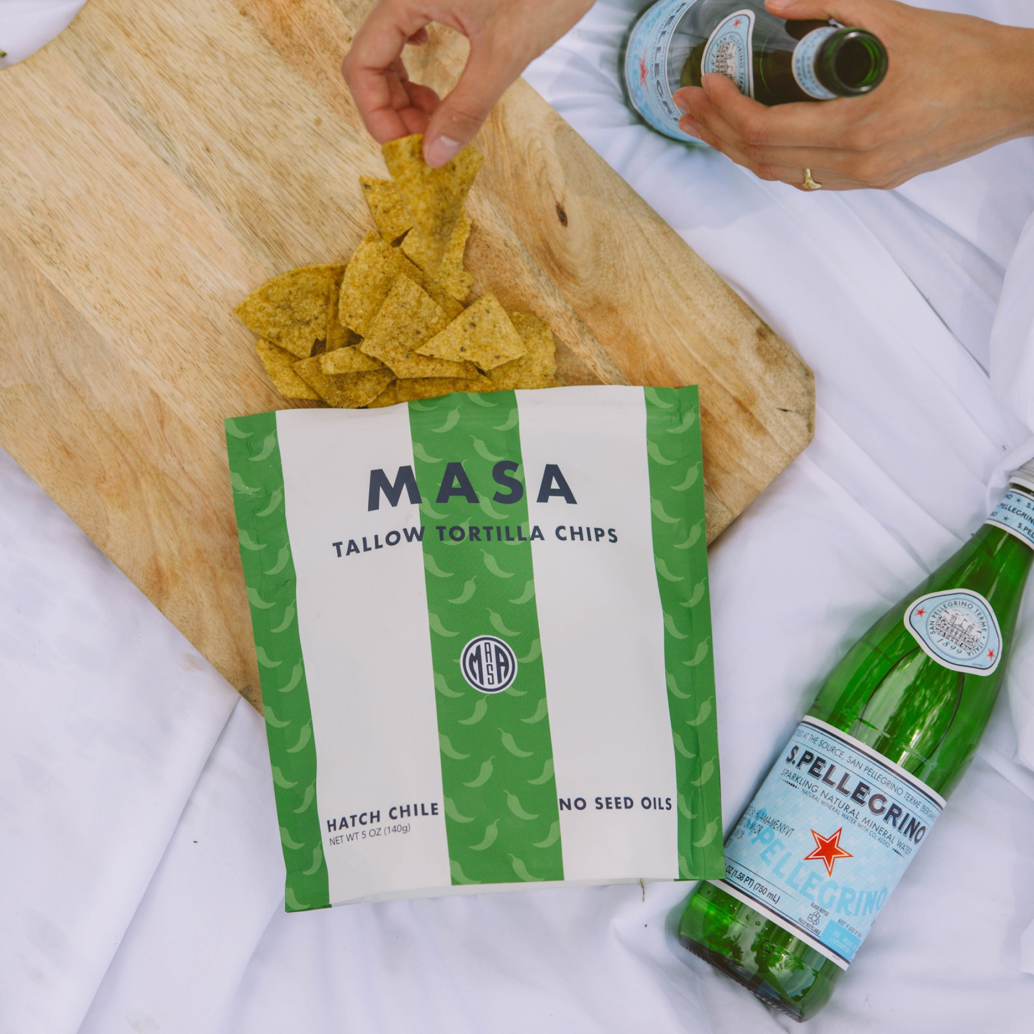 MASA Hatch Chile MASA Chips