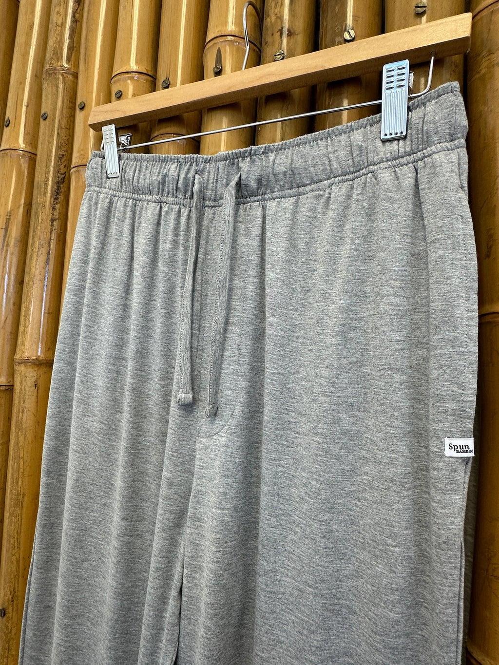 Dark Gray Men's Soft Bamboo Lounge Pajama Pants