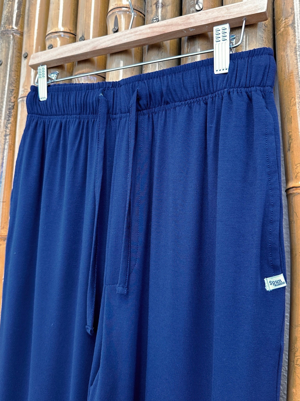 Midnight Blue Men's Soft Bamboo Lounge Pajama Pants