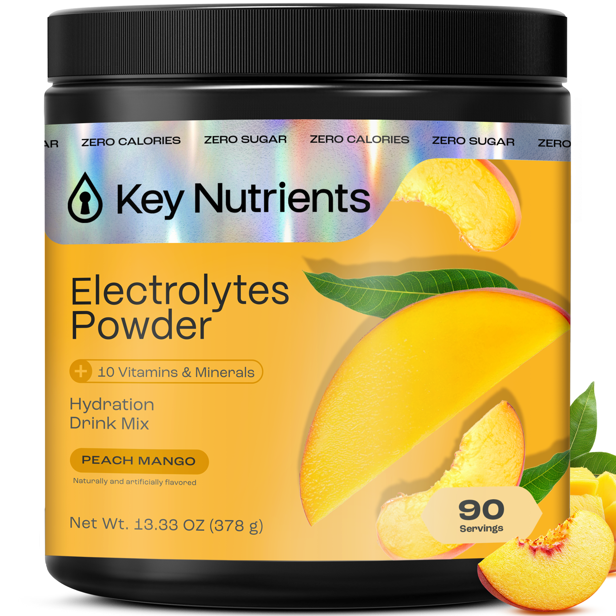 Electrolyte Recovery Plus Powder (Sugar-Free) Key Nutrients