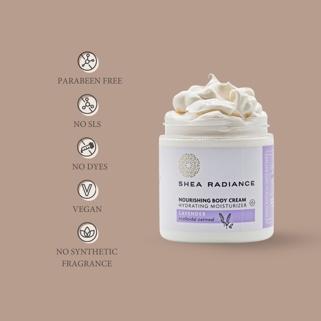 Nourishing Body Cream with Shea Butter & Colloidal Oatmeal Shearadiance