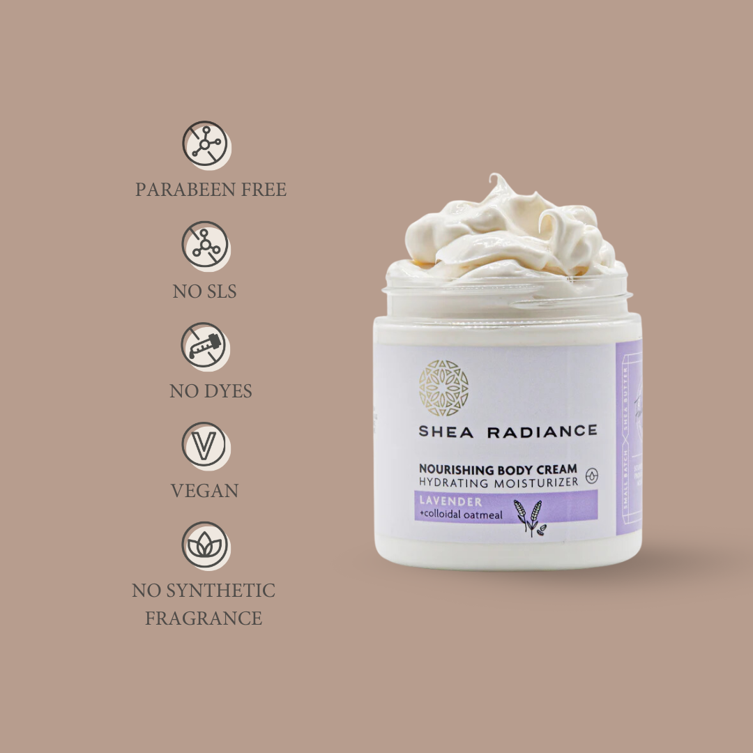 Nourishing Body Cream with Shea Butter & Colloidal Oatmeal Shearadiance