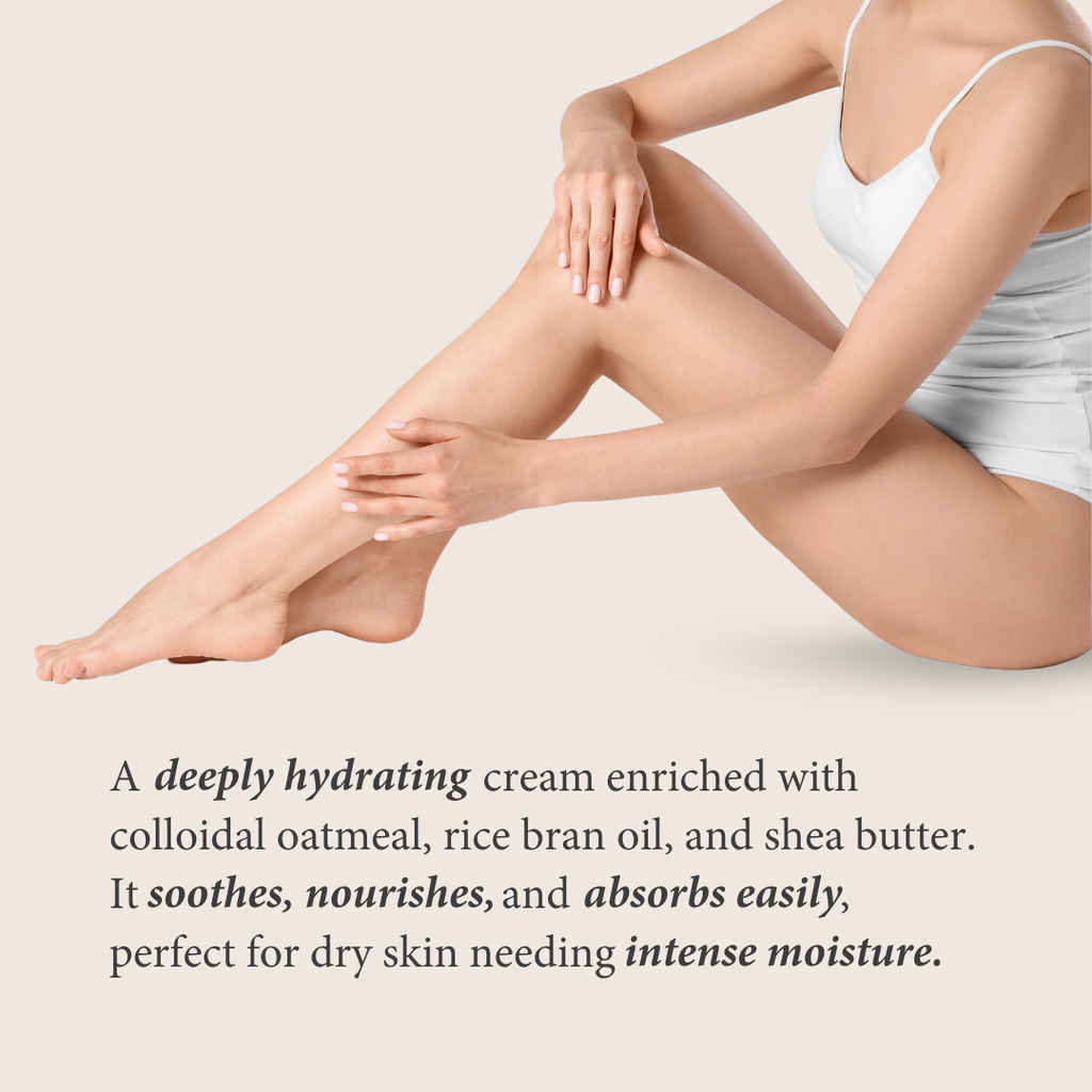 Nourishing Body Cream with Shea Butter & Colloidal Oatmeal Shearadiance