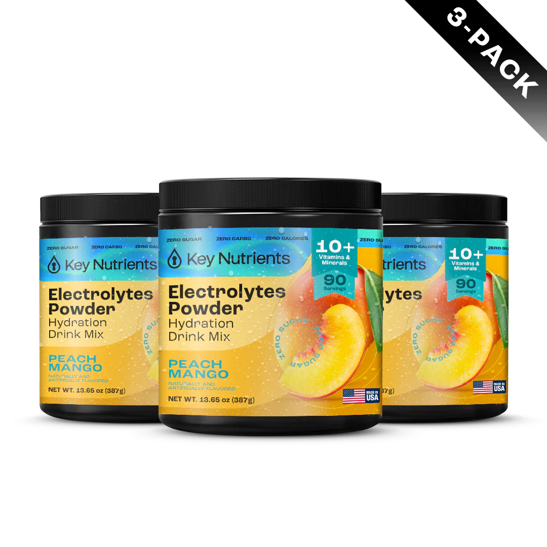 Electrolyte Recovery Plus Powder (Sugar-Free) Key Nutrients